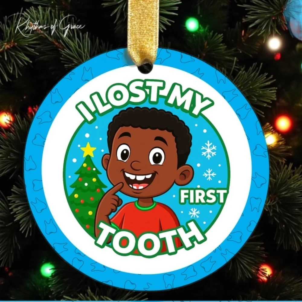 I Lost My First Tooth Ornament - Personalized Keepsake for Cherished Memories!